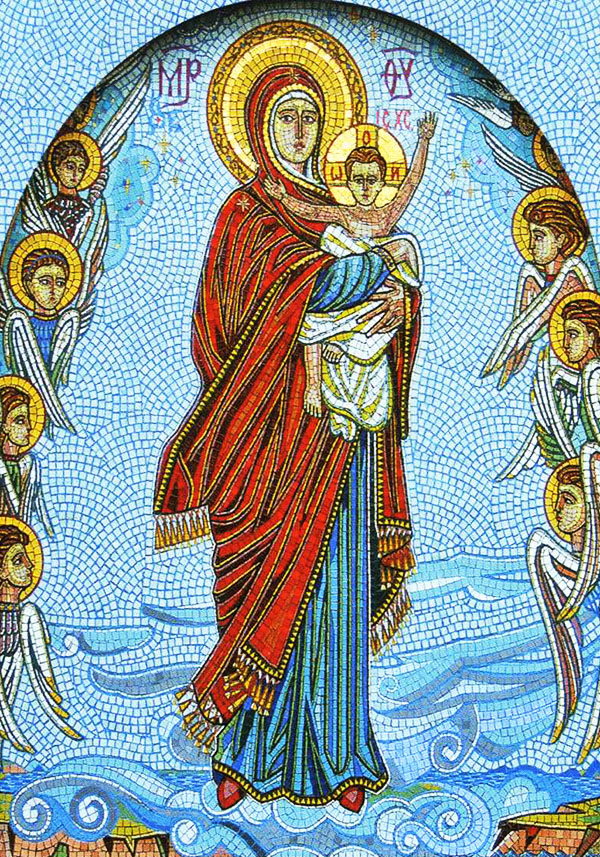 «Пресвята Богородиця». 2009. Мозаїка